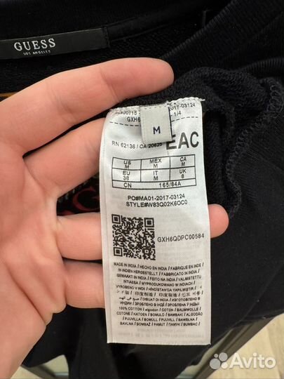 Свитшот guess женский