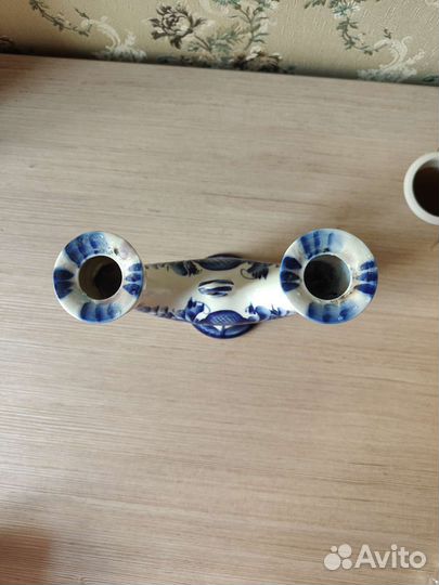 Посуда и предметы интерьера гжель