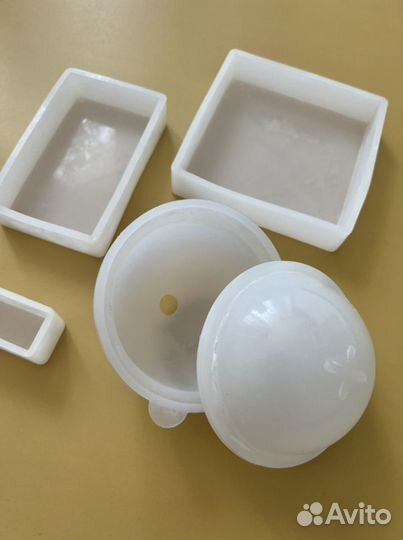 Силиконовые формы для гипса или свечей