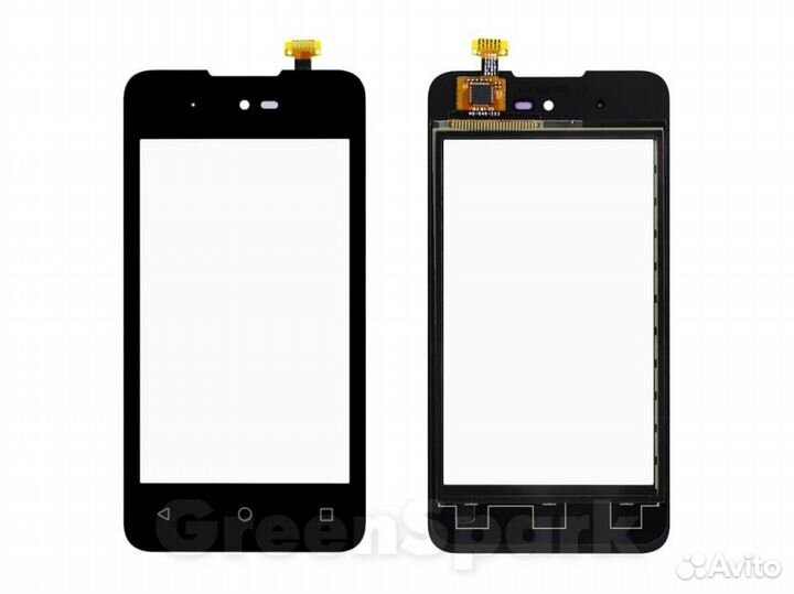 Тачскрин для Micromax D303 черный