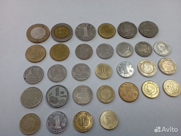 Монеты (набор разные) 31 шт