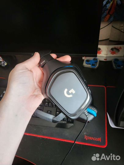 Наушники с микрофоном Logitech G G432