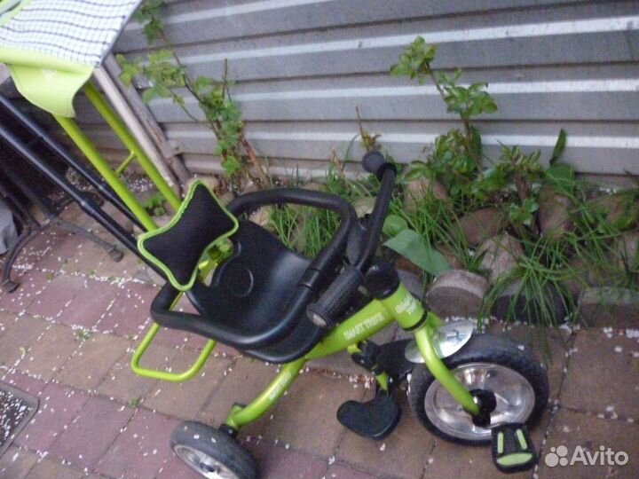 Детский велосипед с ручкой бу