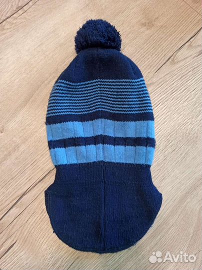 Шапка шлем для мальчика