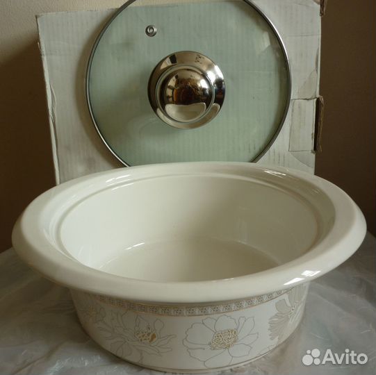 Кастрюля керамическая новая Premier Housewares