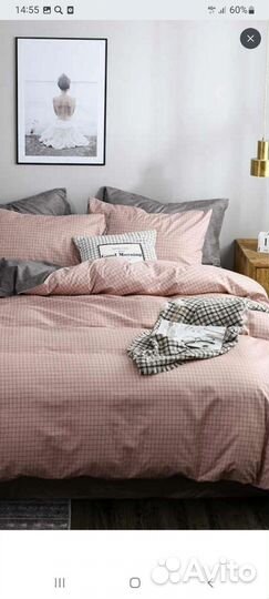 Белье постельное Евро сатин новое