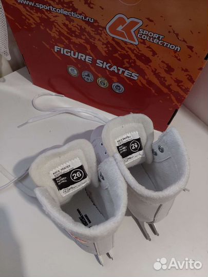 Коньки детские двухполозные 26 размер