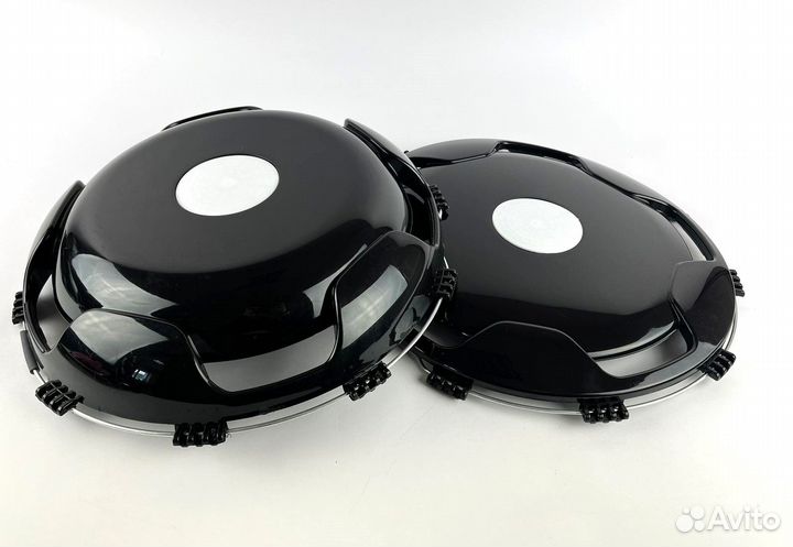Колпаки 17.5 черные комплект 4 штуки