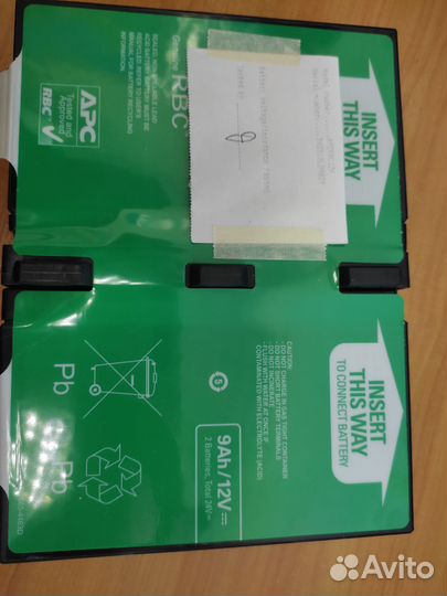 Батарея для ибп APC apcrbc124 24B 9Ач