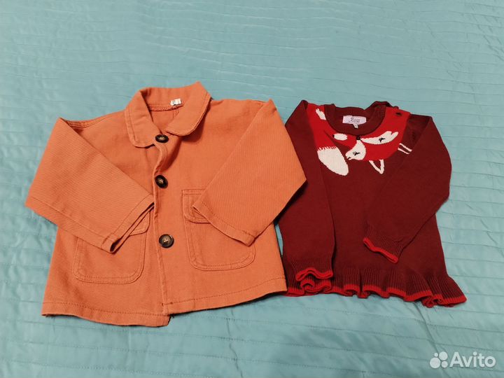 Детские вещи пакетом на девочку 86-98