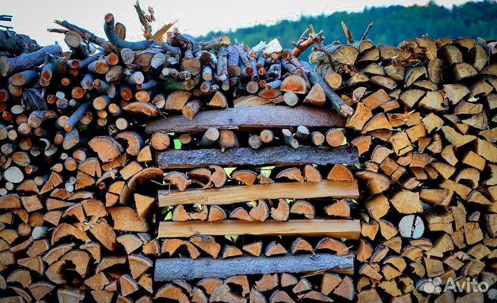 Дрова чурками