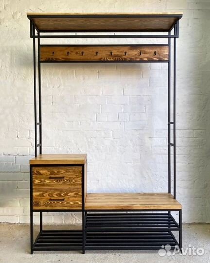 Гардеробная лофт