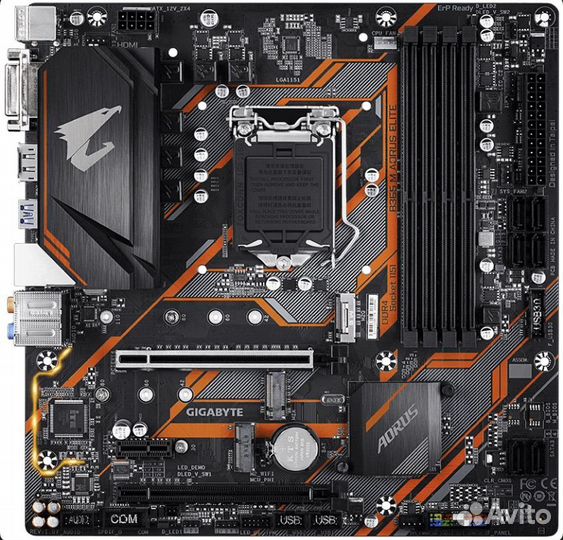 Материнская плата Gigabyte B365 M aorus elite