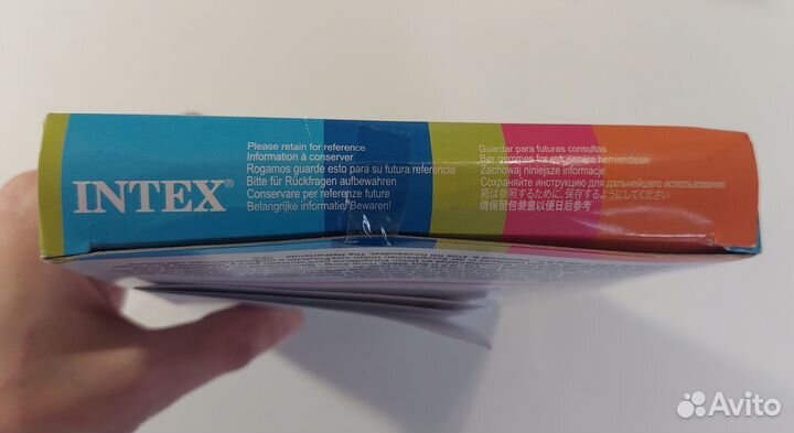 Нарукавники для плавания Intex (оранжевый)