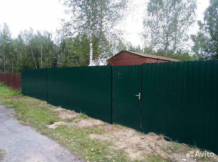 Забор из Профнастила