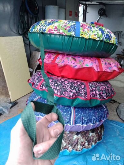 Ватрушка 120см, тубинг, надувные санки