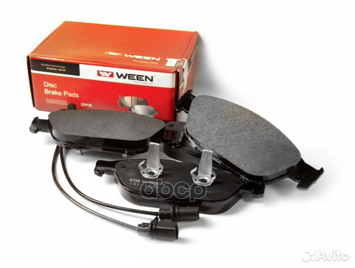 Тормозные колодки дисковые передние audi A6 (4G