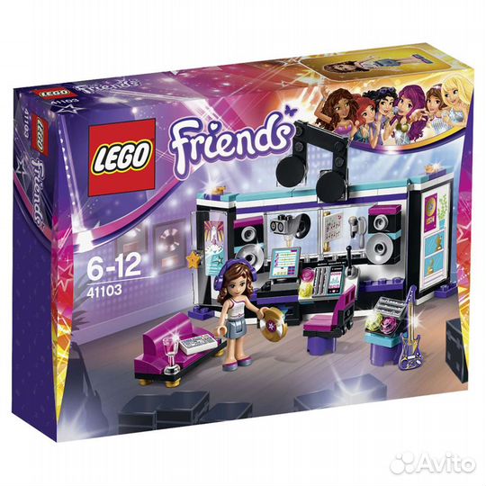 Lego Friends Студия звукозаписи 41103 новый