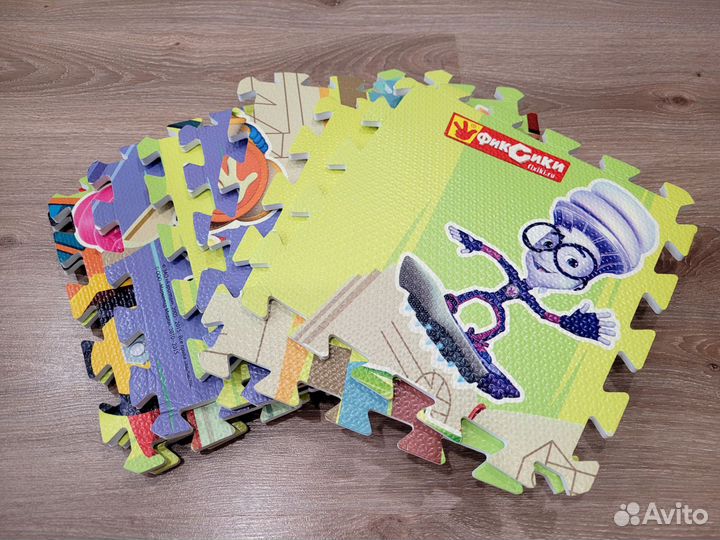 Детский Коврик - пазл 