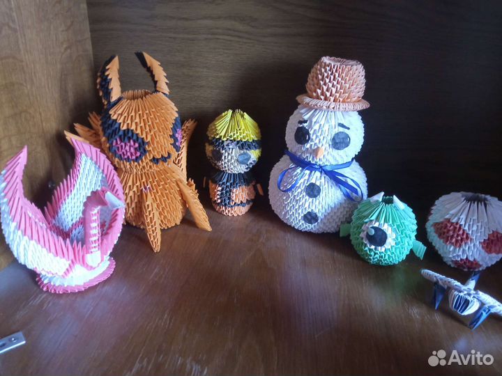 Фигурки из модульного оригами