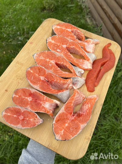 Стейки форели. Из Морской рыбки