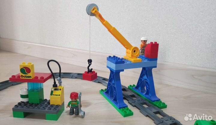 Lego duplo железная дорога 5609 поезд