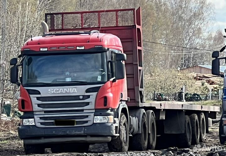 Грузоперевозки полуприцеп (длинномер)