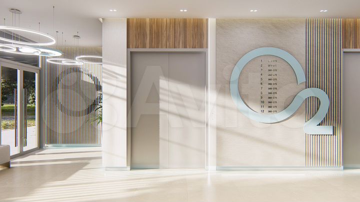 2-к. квартира, 42,9 м², 15/19 эт.