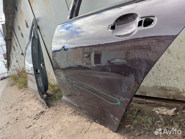 Дверь задняя левая Jaguar XF 2007 Ягуар