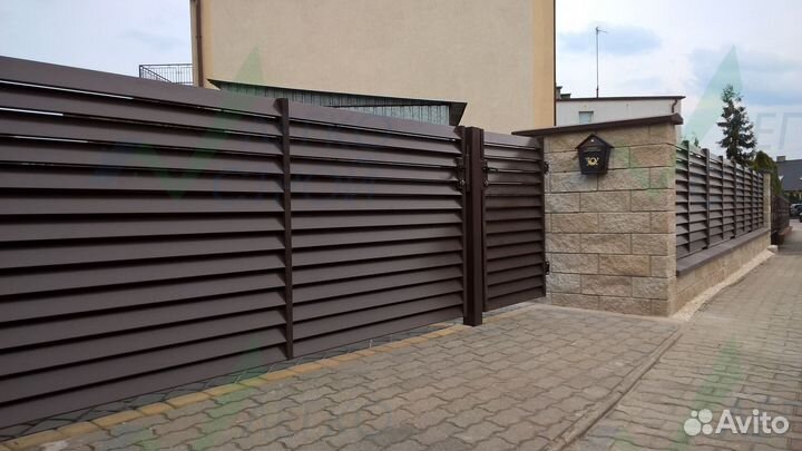 Забор жалюзи