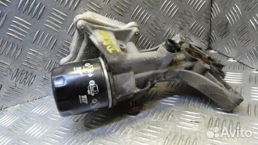 Корпус масляного фильтра бензиновый skoda fabia 2