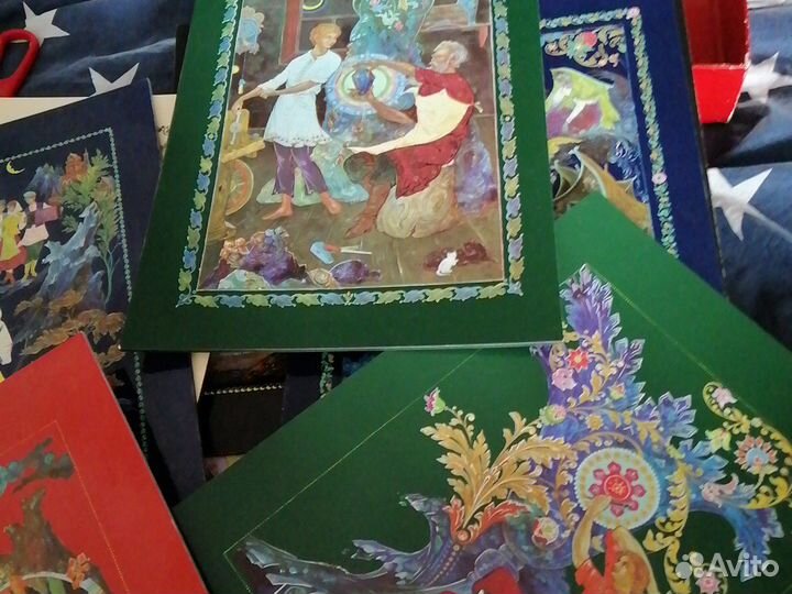 Палех Каменный цветок,1972г