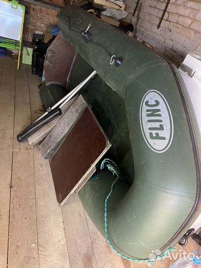 Лодка flinc290 мотор hangkai 6.0