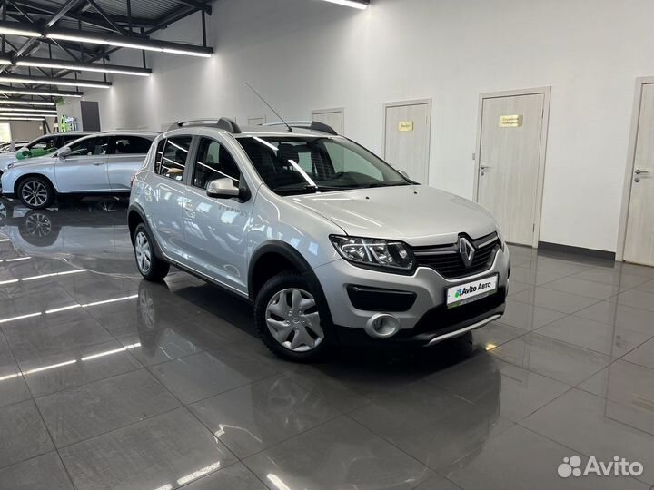 Renault Sandero Stepway 1.6 МТ, 2017, 87 258 км