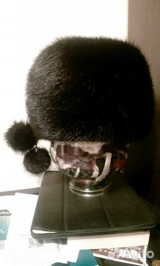 Норковая женская шапка