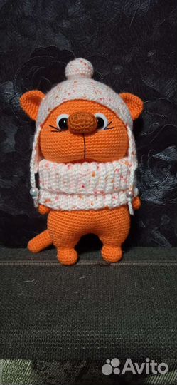 Вязаные игрушки ручной работы