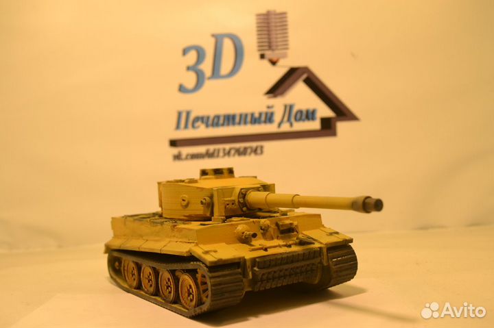 Макет тяжелого танка тигр 1 WOT
