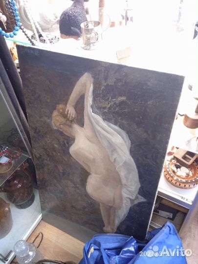 Картина маслом обнаженная