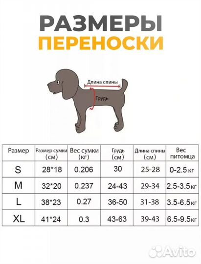 Рюкзак-переноска для собак и кошек