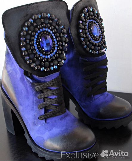 Ботильоны новые натуральные