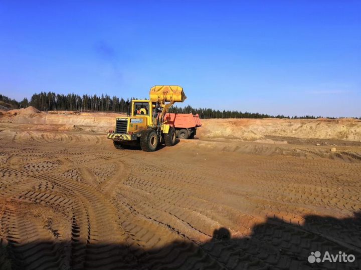 Песок намывной