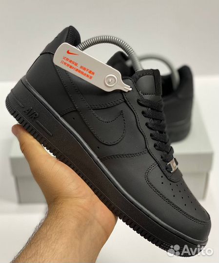 Кроссовки Nike Air force чёрные 5