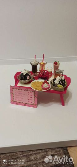 American girl sat