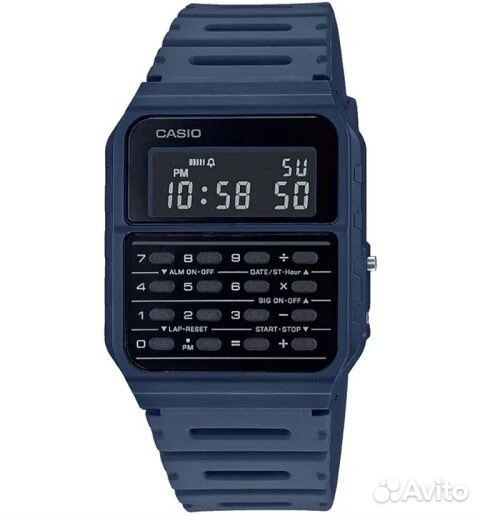 Часы с калькулятором Casio CA-53WF-2BEF