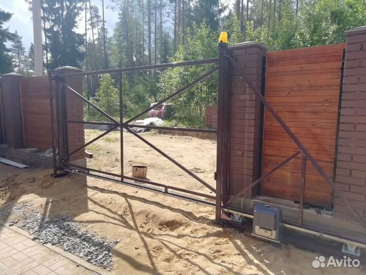 Каркас откатных ворот