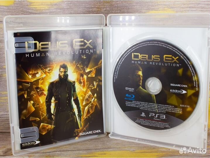 Диск PS3 Deus Ex: Human Revolution (Б/У)