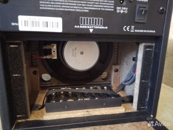 Комбик (эффекты, ударные, bluetooth)