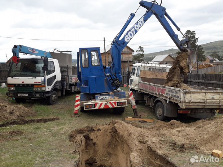 Выгребная яма, канализация, жб кольца