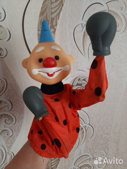 Игрушка боксёр СССР