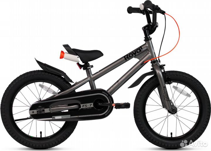 Велосипед Royal Baby Freestyle 16 серый Sta586